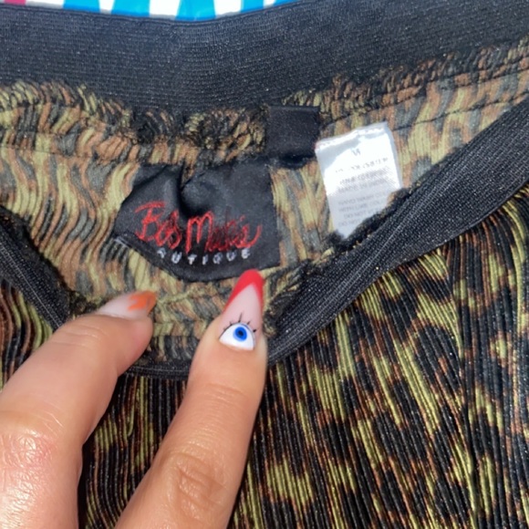 Bob mackie pleated pants - Picture 2 of 4